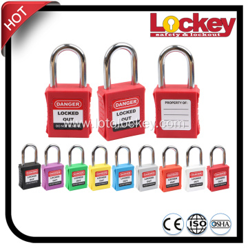 ABS Plastic Safety Tagout Lockout Padlock